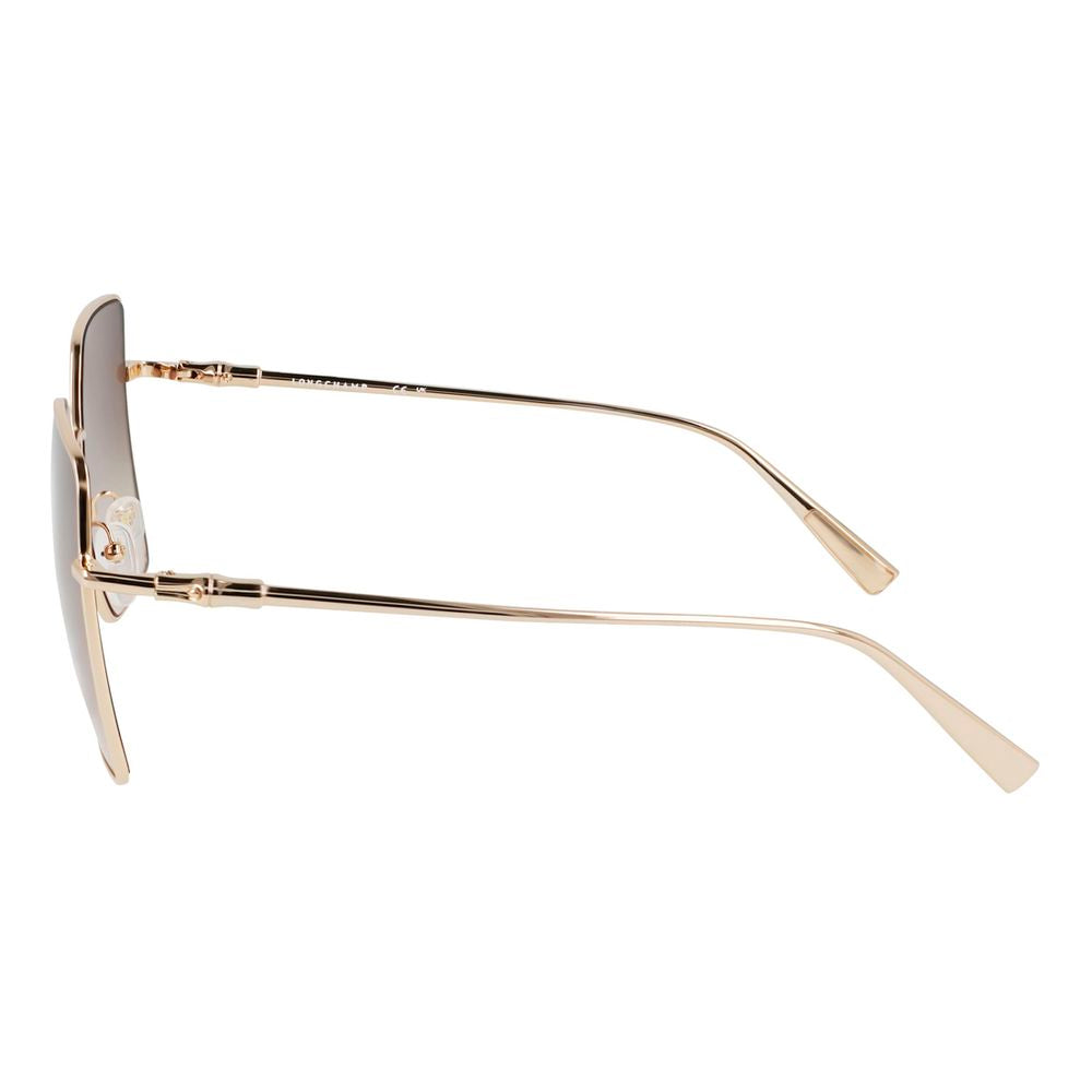 Longchamp Sonnenbrille aus Goldmetall