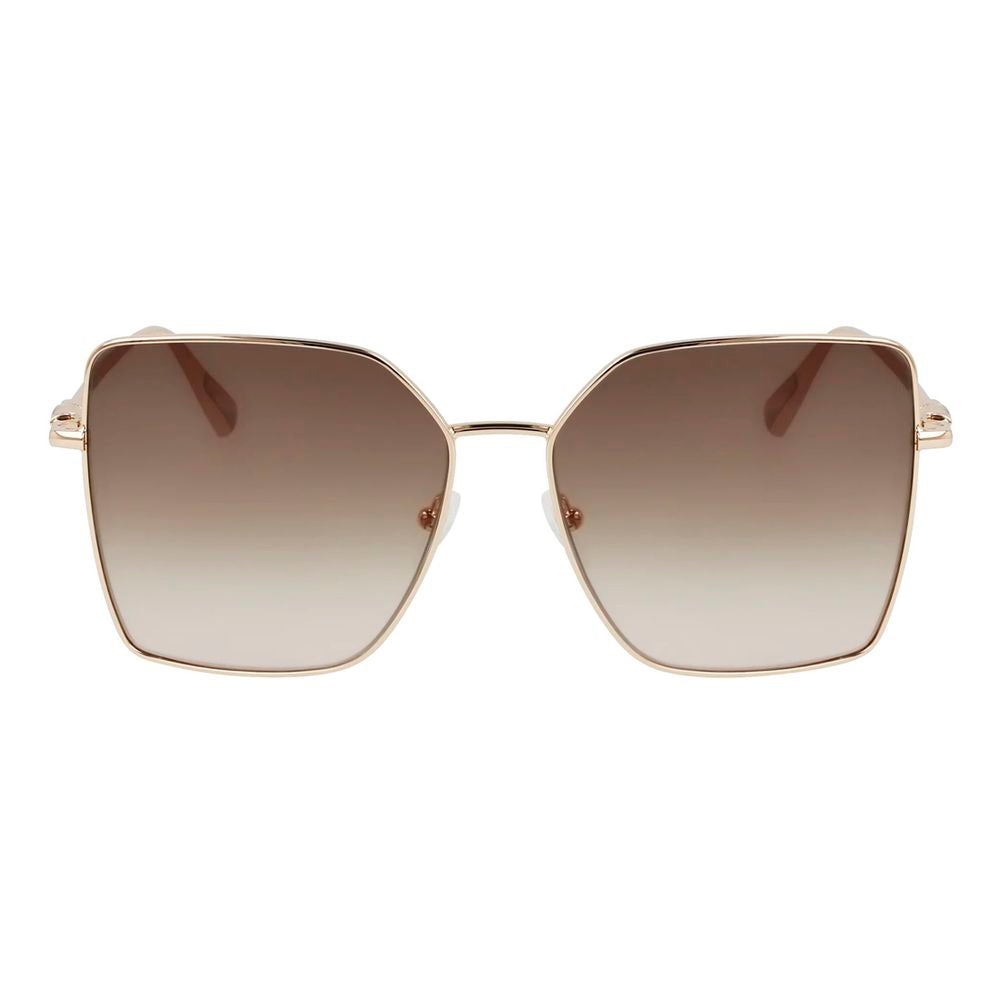 Longchamp Sonnenbrille aus Goldmetall