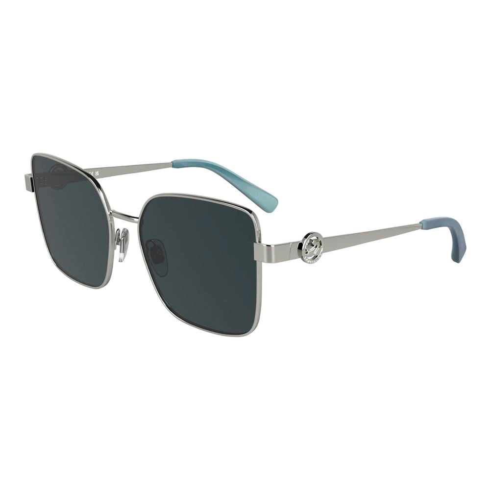 Longchamp Graue Sonnenbrille aus Metall