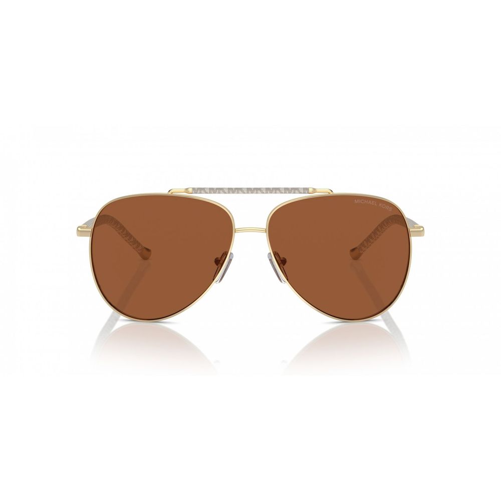 Michael Kors Sonnenbrille aus Goldmetall