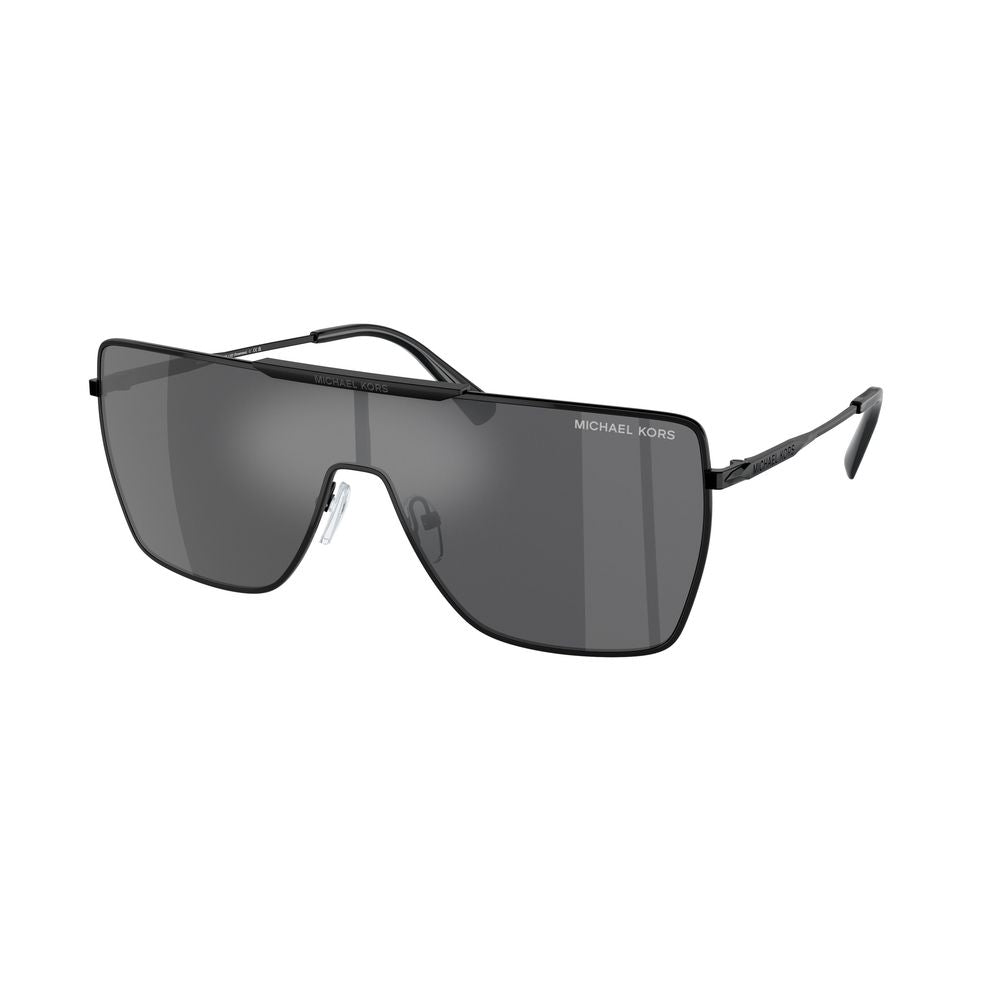 Michael Kors Schwarze Sonnenbrille aus Metall