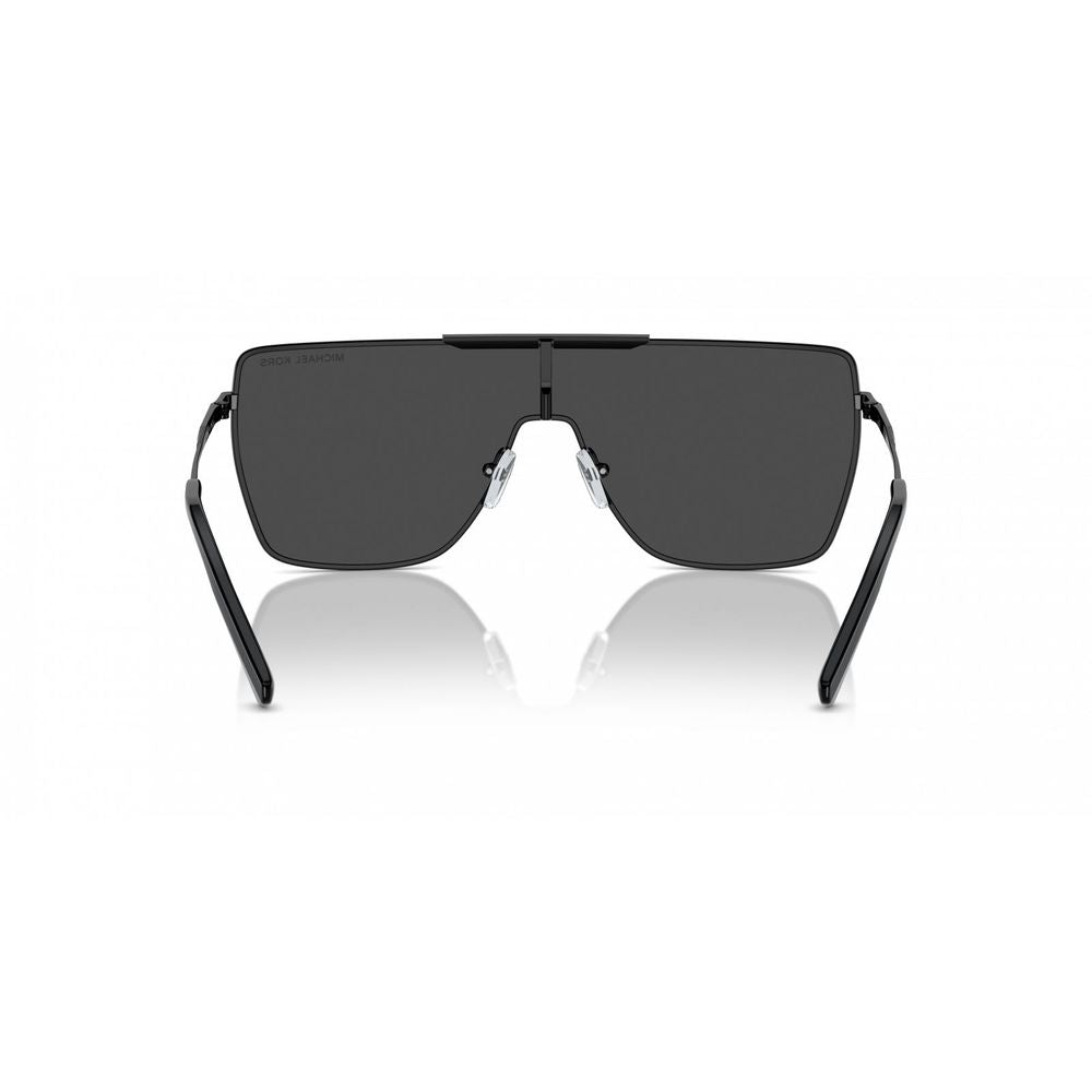 Michael Kors Schwarze Sonnenbrille aus Metall