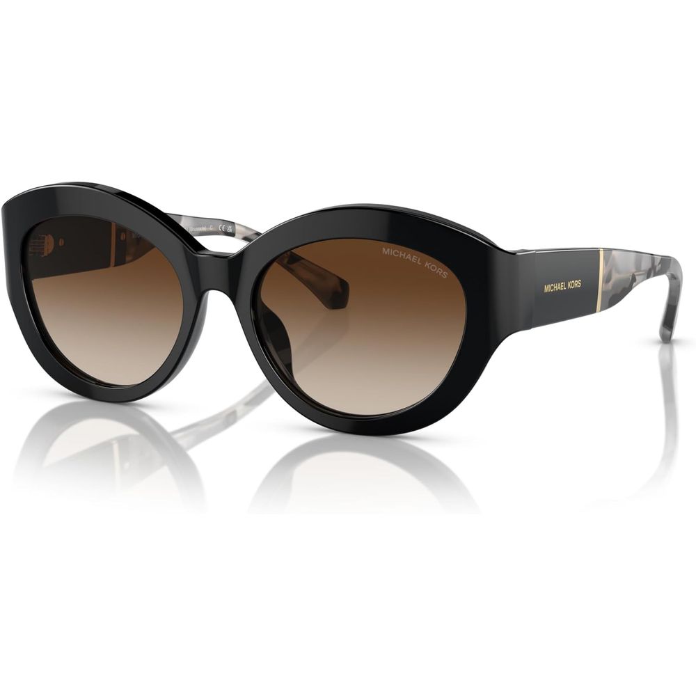 Michael Kors Schwarze Sonnenbrille aus Acetat