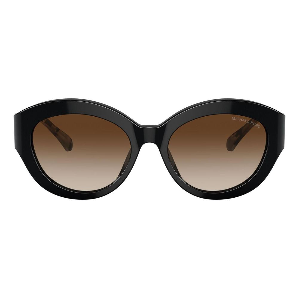 Michael Kors Schwarze Sonnenbrille aus Acetat