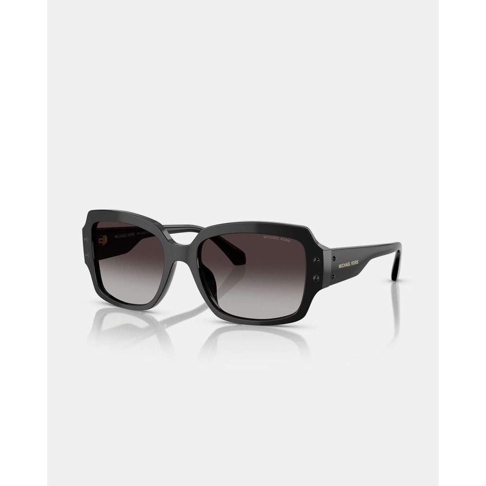 Michael Kors Schwarze Sonnenbrille aus Acetat