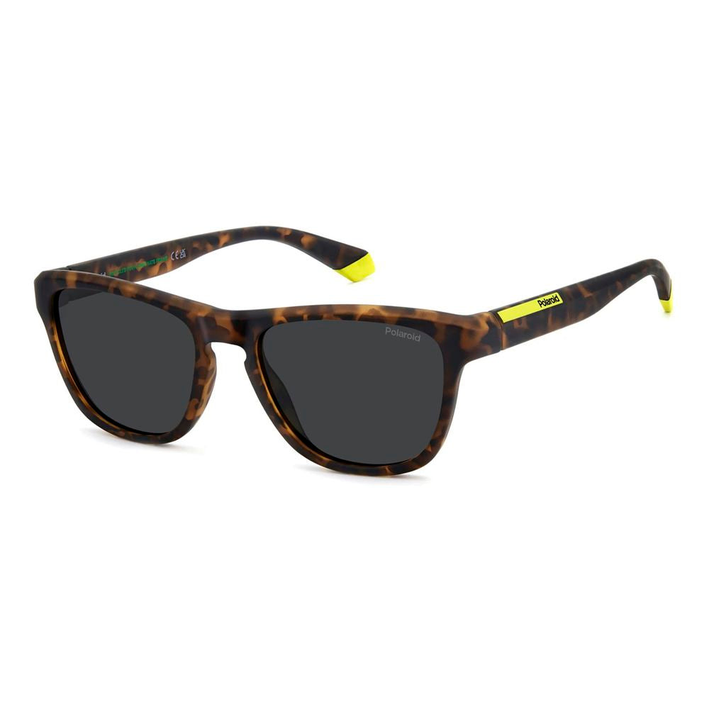 Polaroid Braune Sonnenbrille aus Polycarbonat
