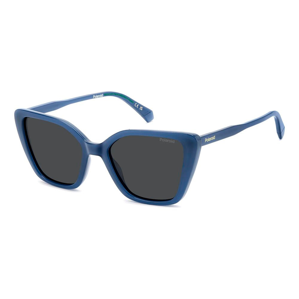 Polaroid Sonnenbrille aus blauem Polycarbonat