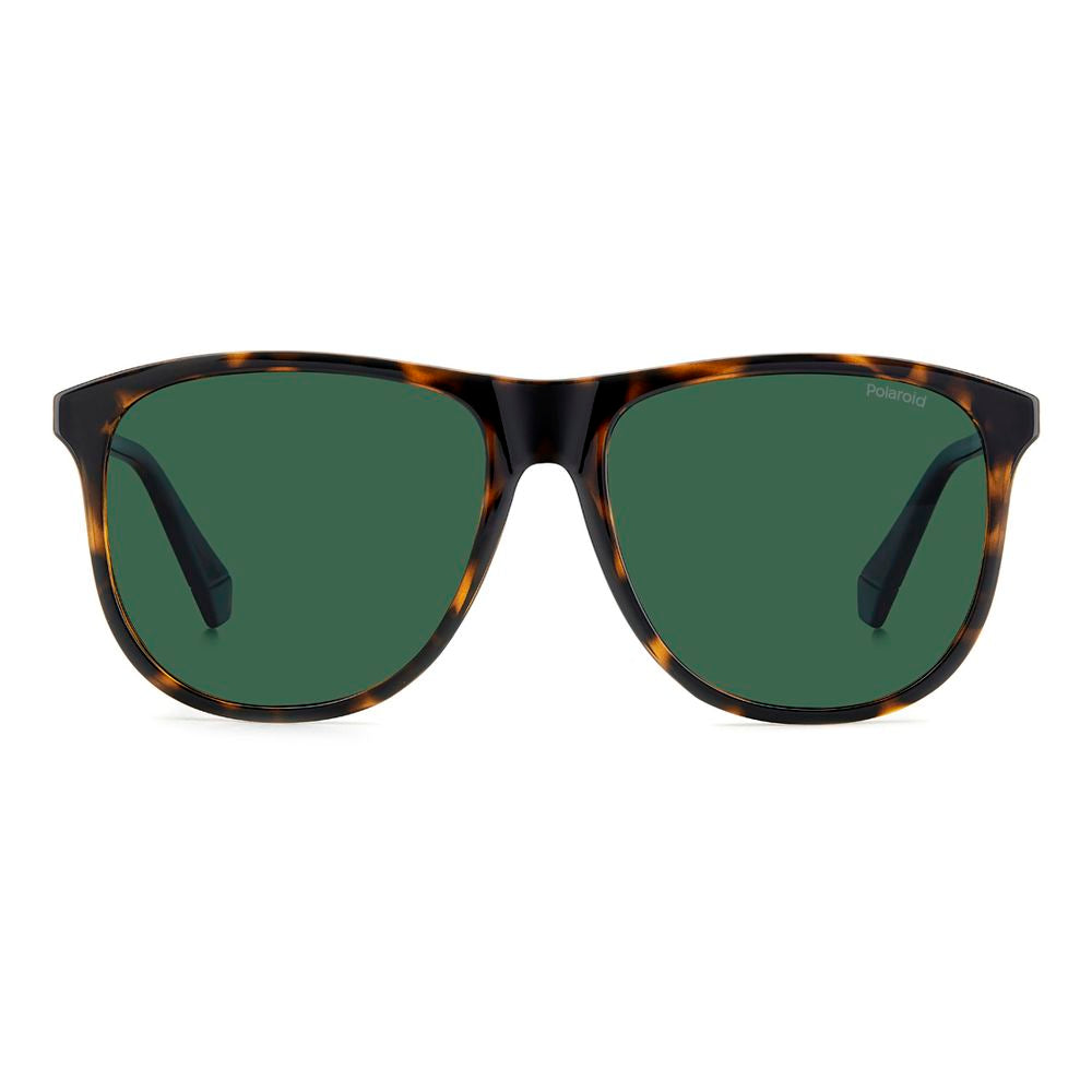 Polaroid Braune Sonnenbrille aus Polycarbonat