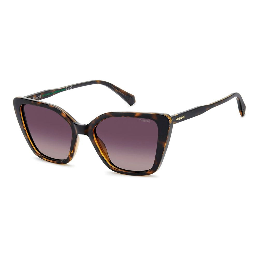 Polaroid Braune Sonnenbrille aus Polycarbonat