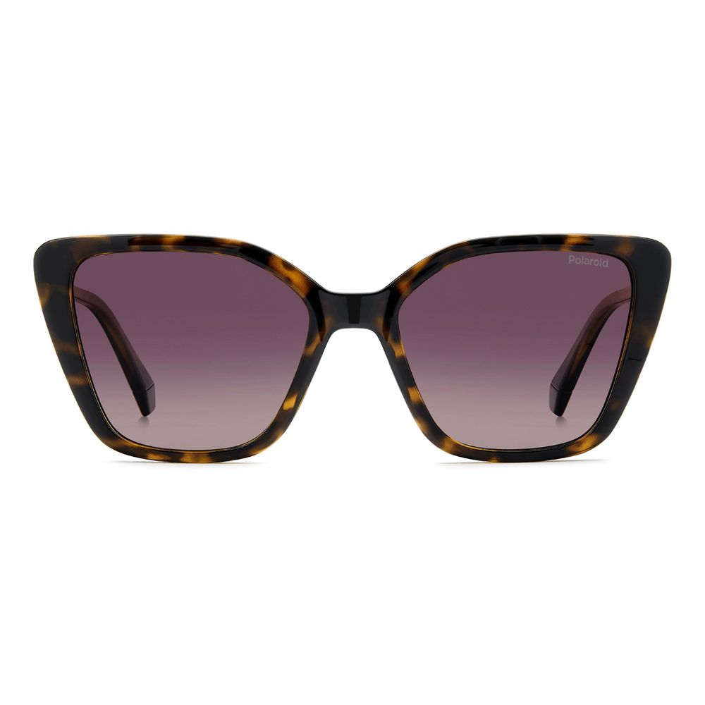 Polaroid Braune Sonnenbrille aus Polycarbonat