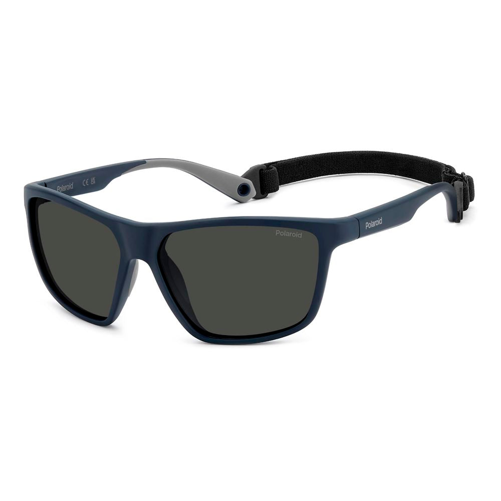 Polaroid Sonnenbrille aus blauem Polycarbonat