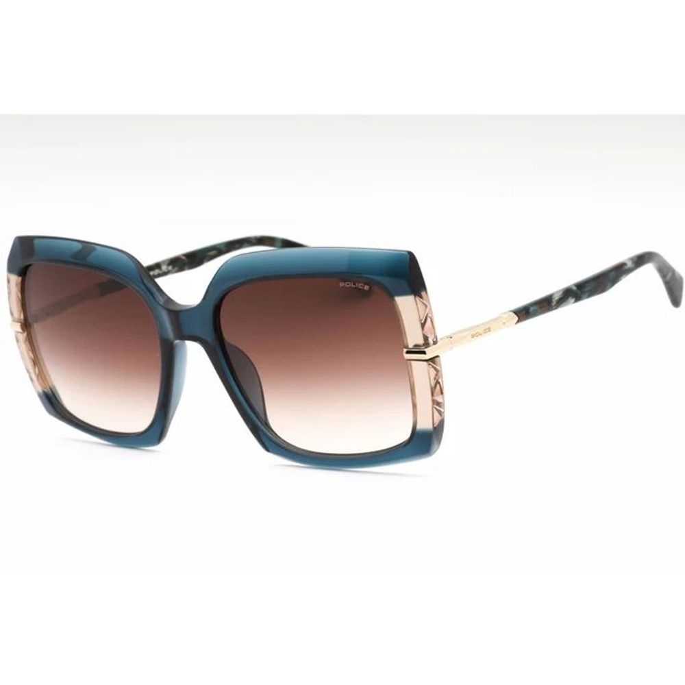 Police Blaue Sonnenbrille aus Acetat