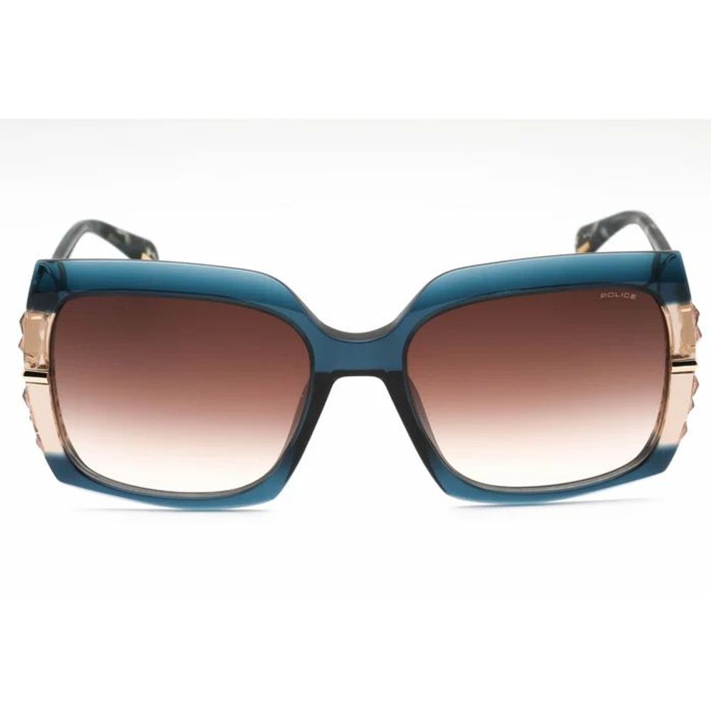 Police Blaue Sonnenbrille aus Acetat