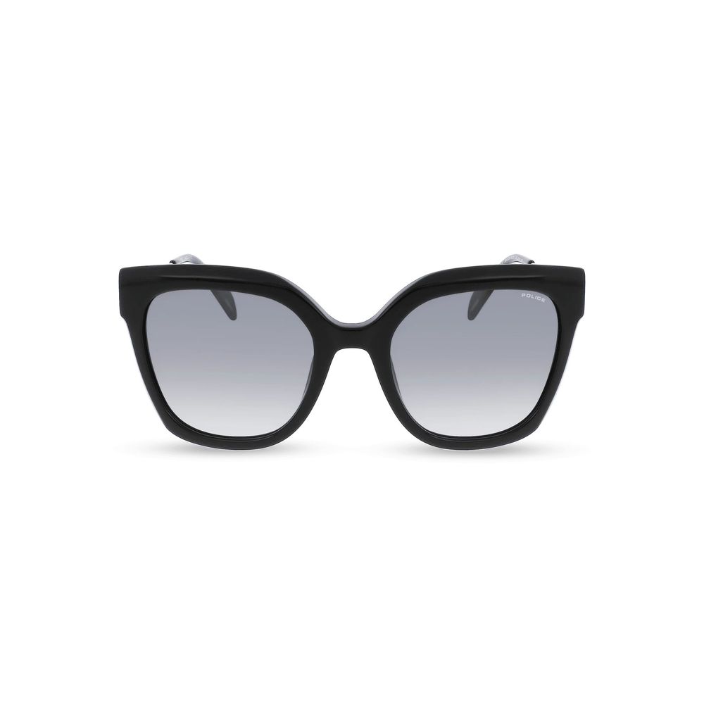 Police Schwarze Sonnenbrille aus Acetat