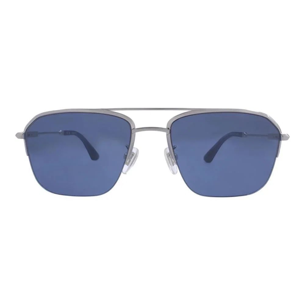 Police Graue Sonnenbrille aus Metall