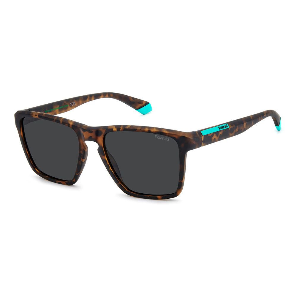 Polaroid Braune Sonnenbrille aus Polycarbonat