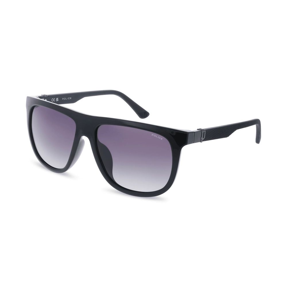 Police Schwarze Sonnenbrille aus injected Material