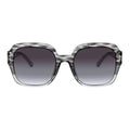 Tory Burch Graue Sonnenbrille aus Acetat
