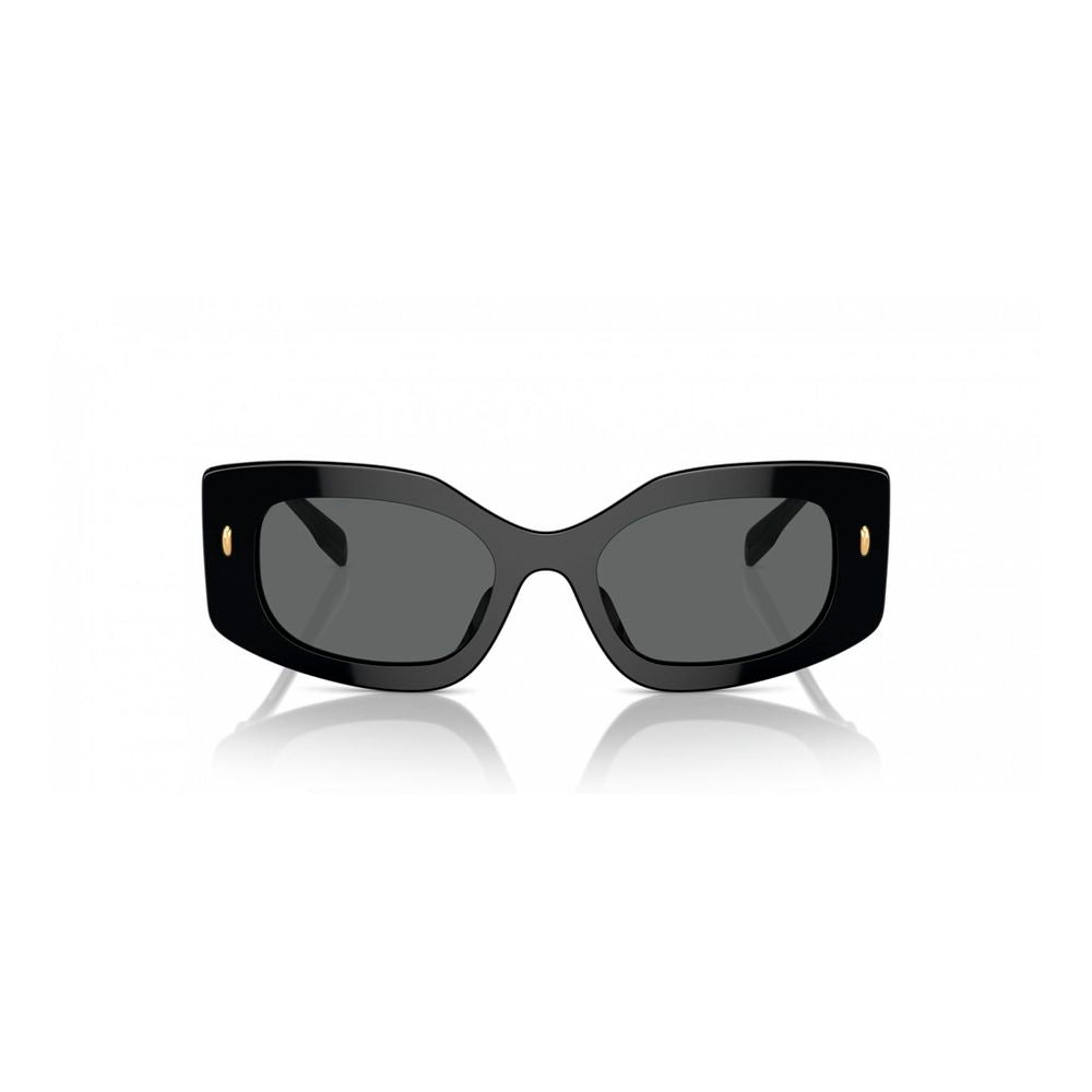 Tory Burch Schwarze Sonnenbrille aus Acetat