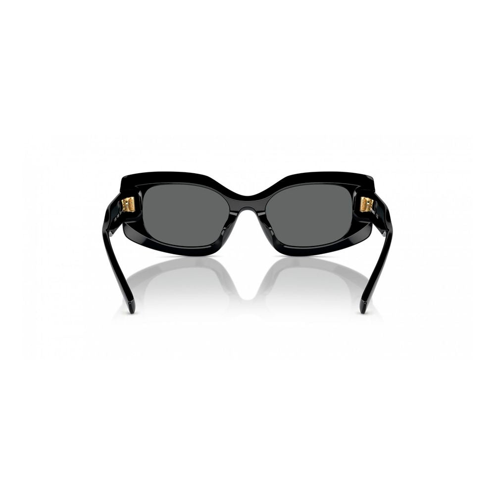 Tory Burch Schwarze Sonnenbrille aus Acetat