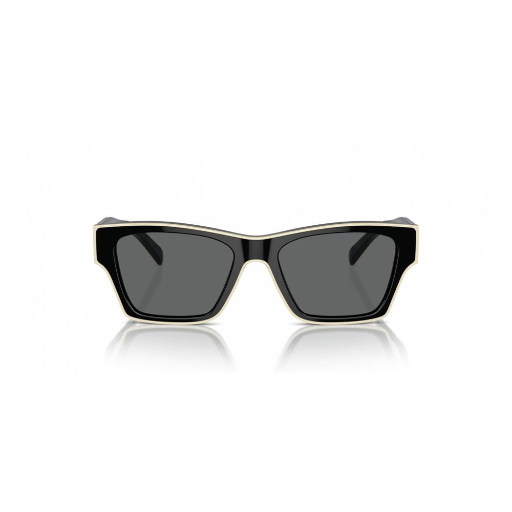 Tory Burch Schwarze Sonnenbrille aus Acetat