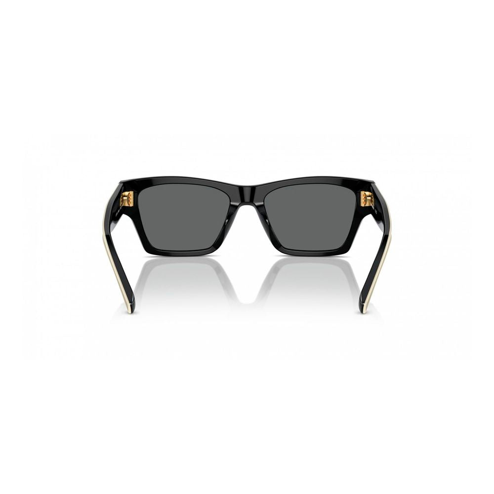 Tory Burch Schwarze Sonnenbrille aus Acetat