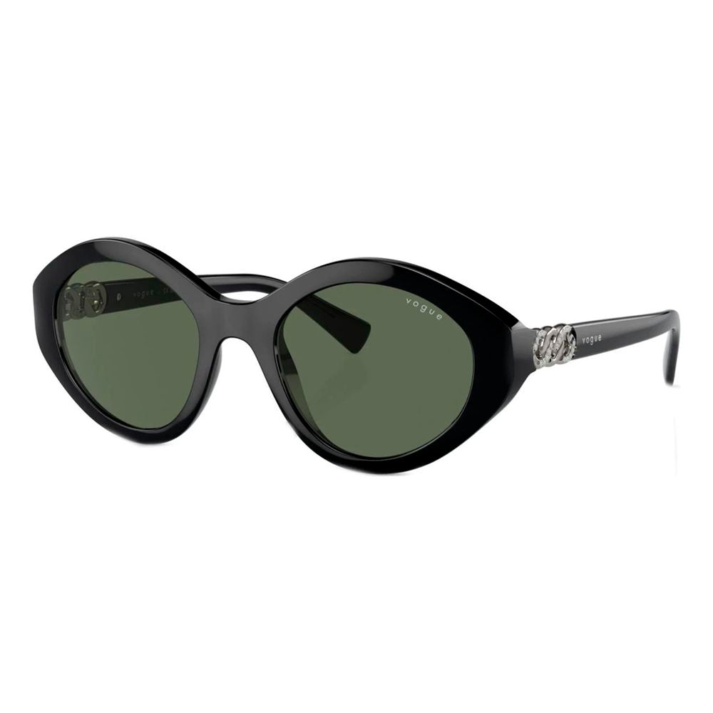 VOGUE Schwarze Sonnenbrille aus injected Material