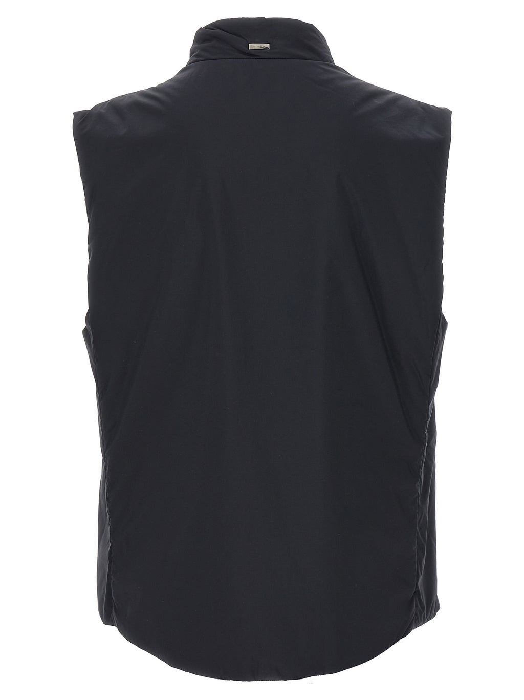 Herno Schwarze ärmellose Jacke aus Polyamid