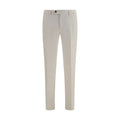 Brunello Cucinelli Weiße Baumwollhose im Casual-Look