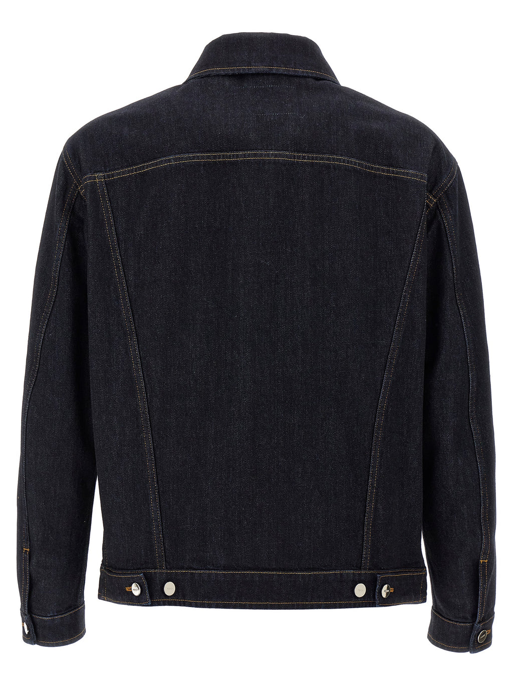 Fendi Blaue Jeansjacke aus Baumwolle