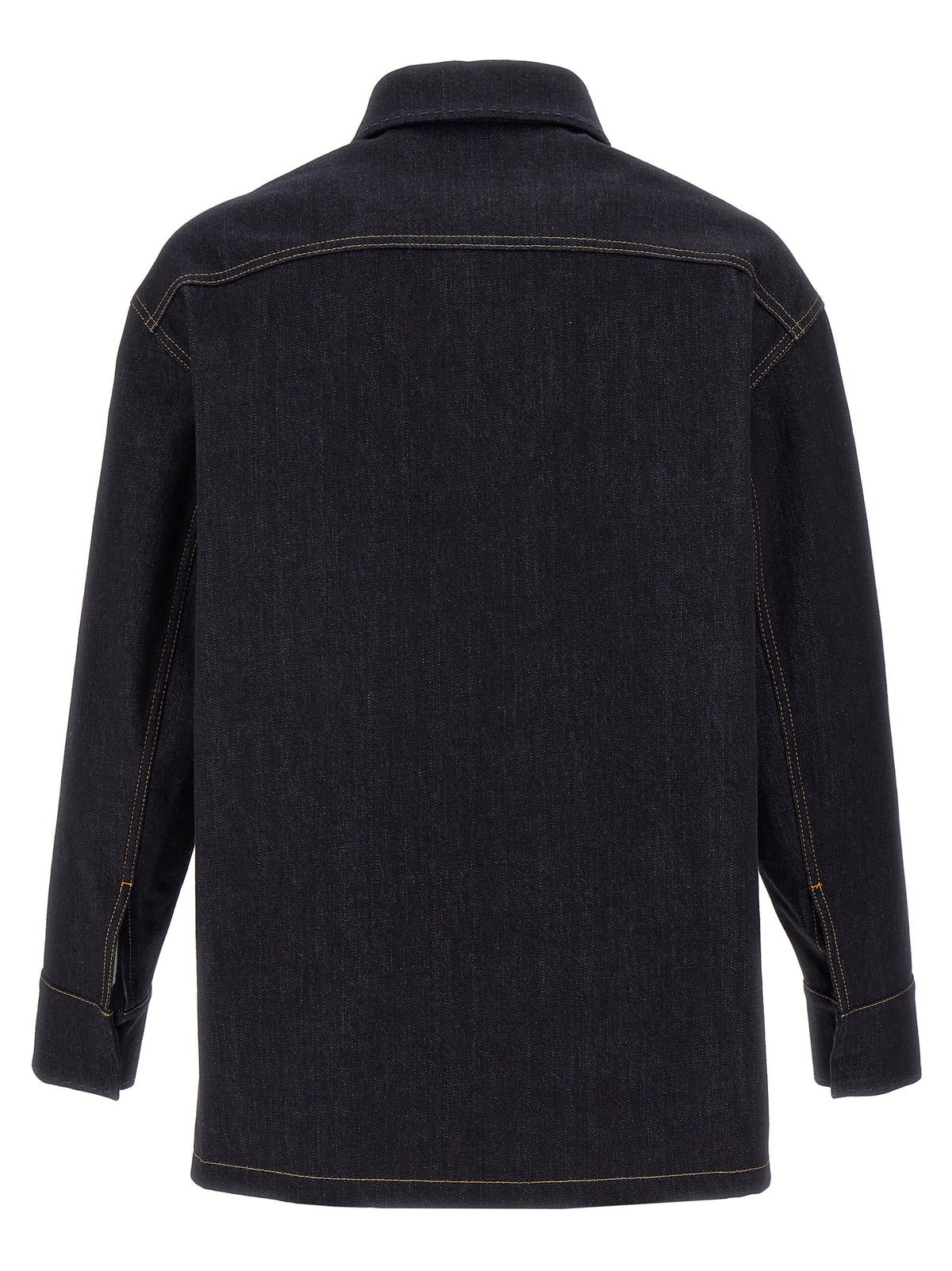 Fendi Blaue Jeansjacke aus Baumwolle