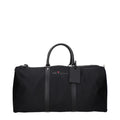 Kiton Schwarze Nylon-Reisetasche