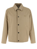 Burberry Beige Baumwolljacke in voller Länge