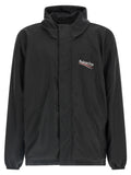 Balenciaga Schwarze Shell-Jacke aus Polyester
