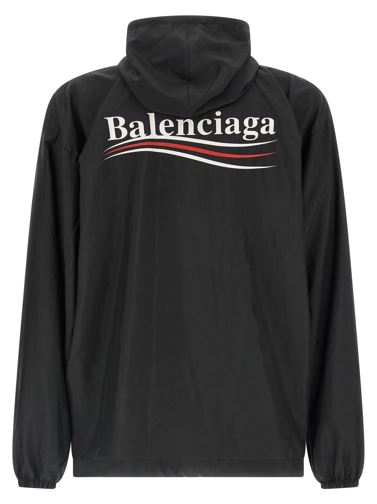 Balenciaga Schwarze Shell-Jacke aus Polyester