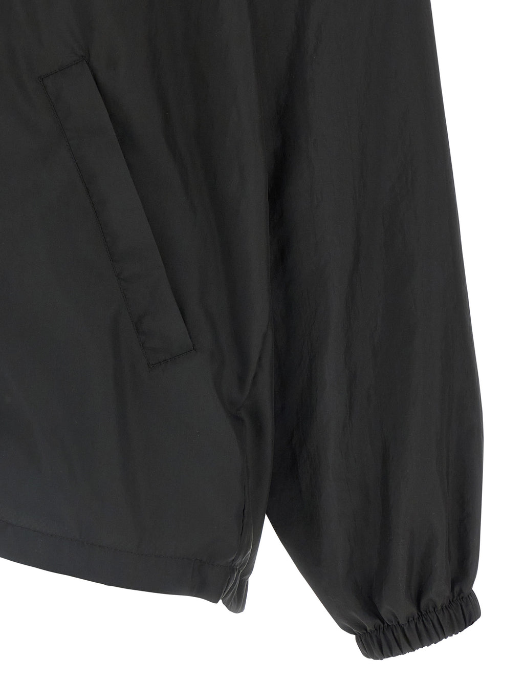 Balenciaga Schwarze Shell-Jacke aus Polyester