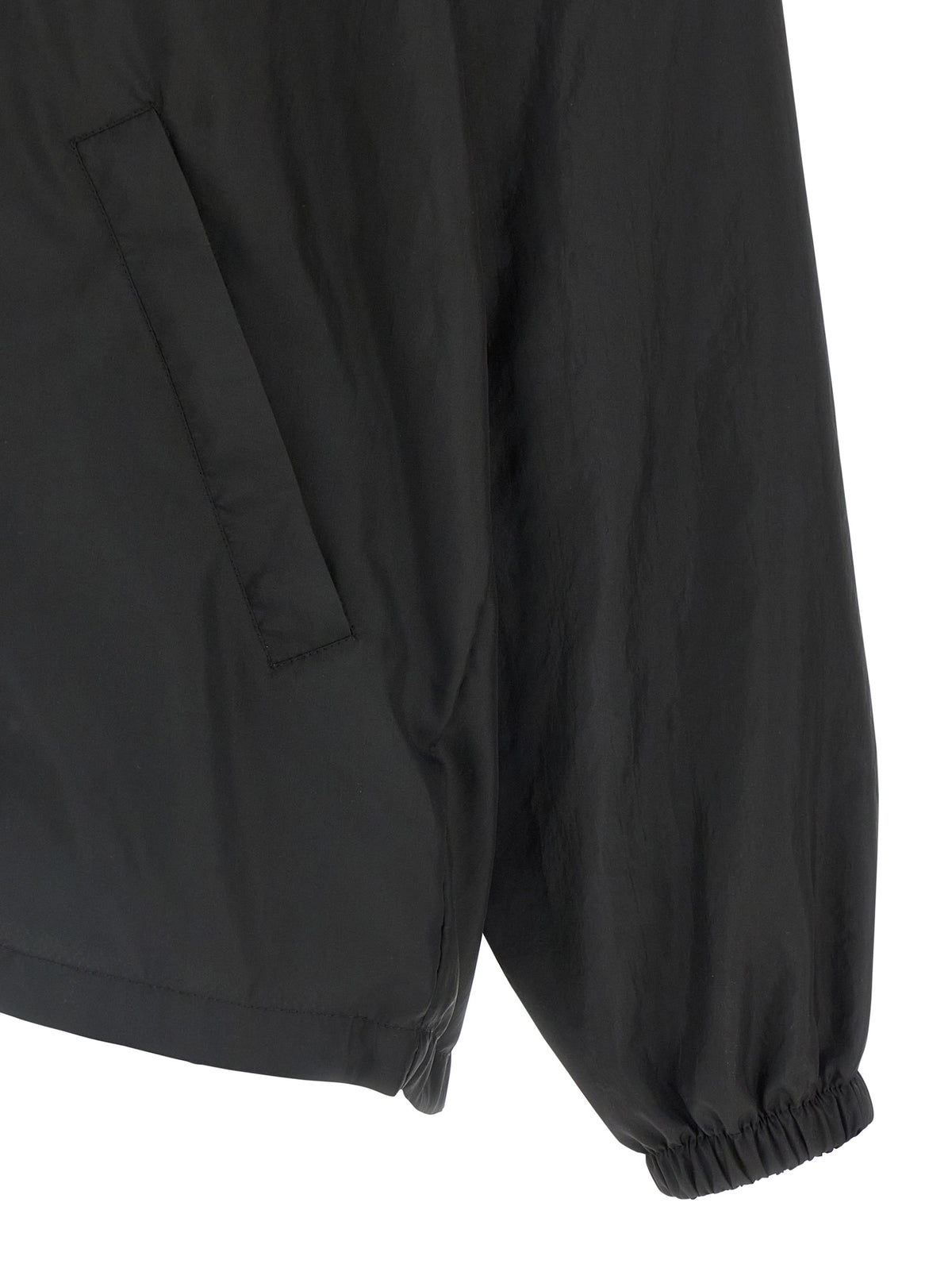 Balenciaga Schwarze Shell-Jacke aus Polyester