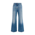 Valentino Blaue Jeans aus Baumwolle im geraden Schnitt
