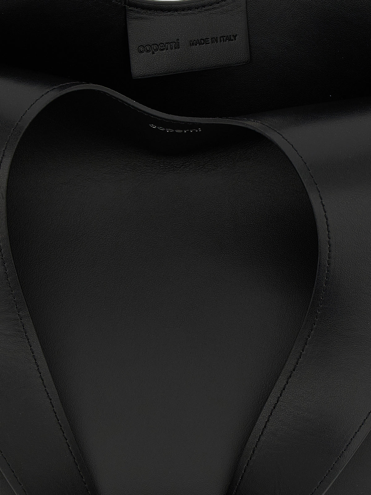 Coperni Schwarze Schultertasche aus Rindsleder