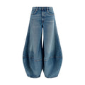 Agolde Blaue Baumwolljeans im Relaxed Fit