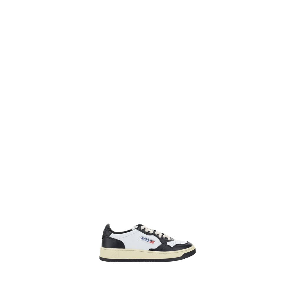 Autry Weiße Kalbsleder Bos Taurus Athletic Sneaker