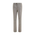 Brunello Cucinelli Zweifarbige Baumwoll-Chino-Hose