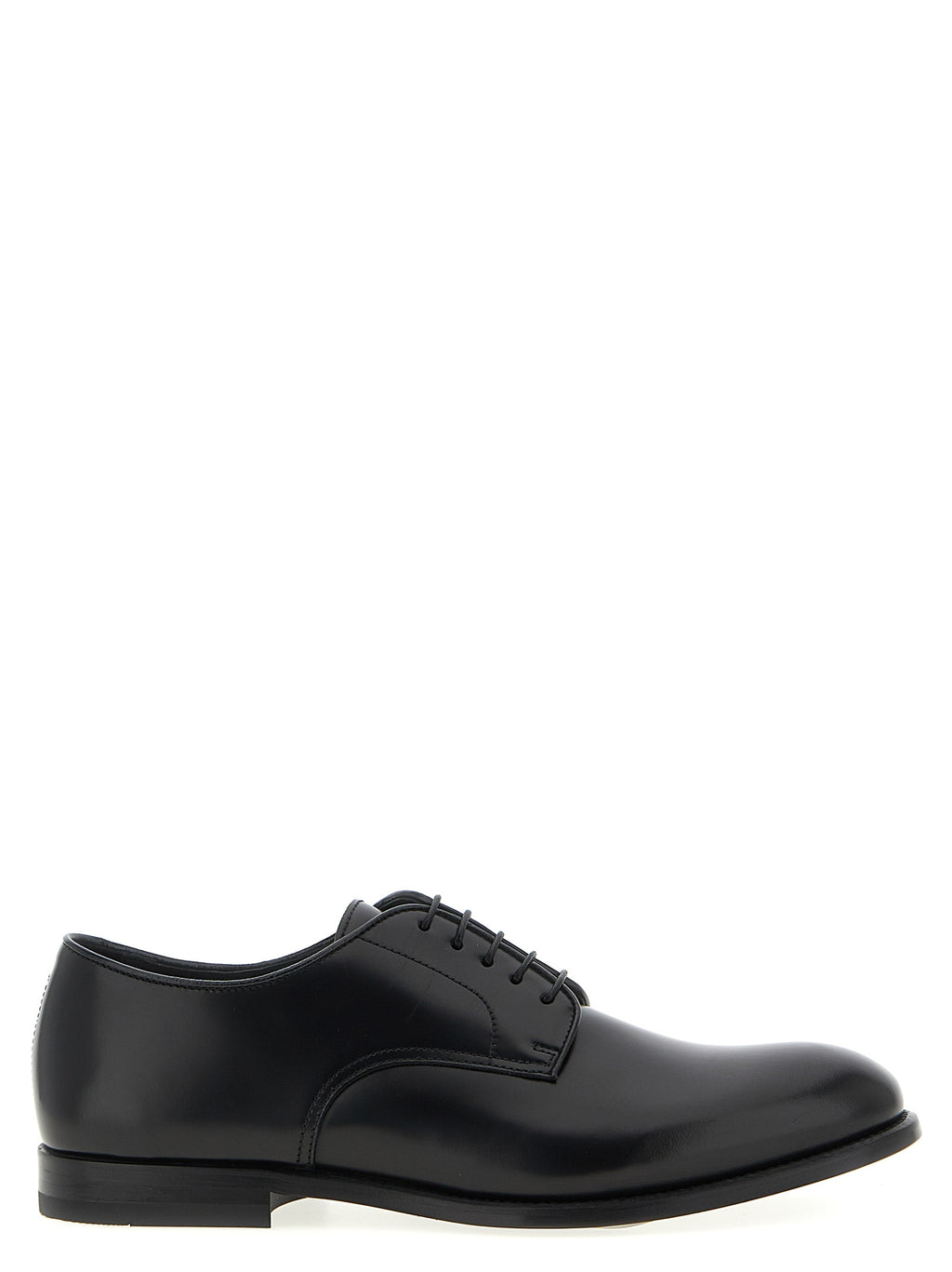 Doucal's Schwarze Oxford- und Derby-Schuhe aus Kalbsleder