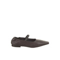 Brunello Cucinelli Ballerinas aus braunem Leder
