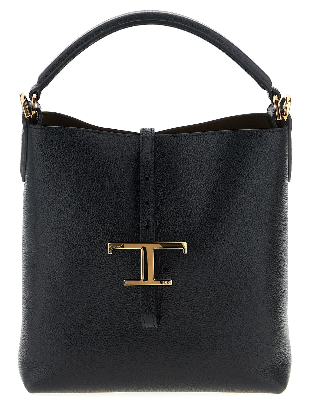 Tod's Schwarze Kalbsleder-Handtasche