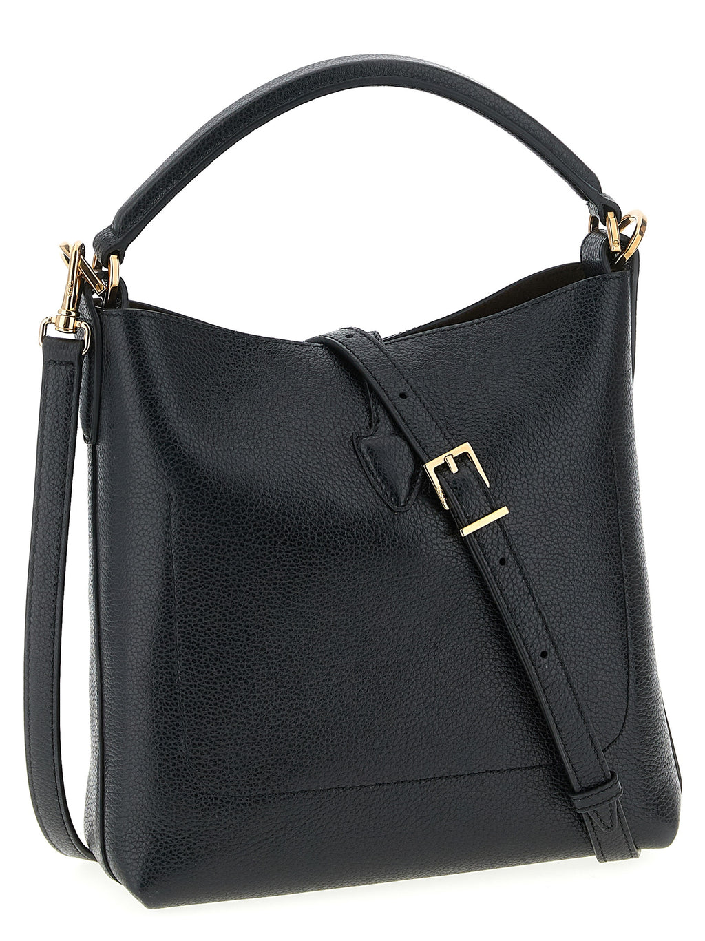 Tod's Schwarze Kalbsleder-Handtasche