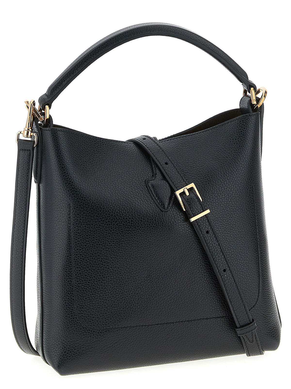 Tod's Schwarze Kalbsleder-Handtasche