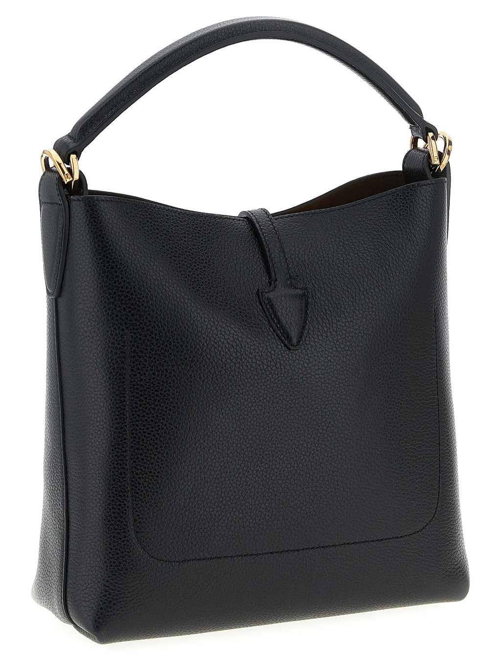 Tod's Schwarze Kalbsleder-Handtasche