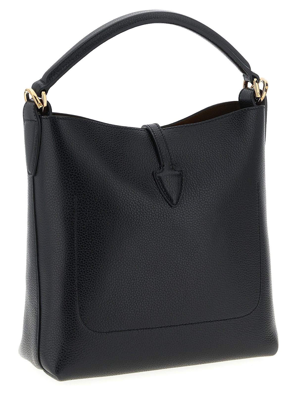 Tod's Schwarze Kalbsleder-Handtasche