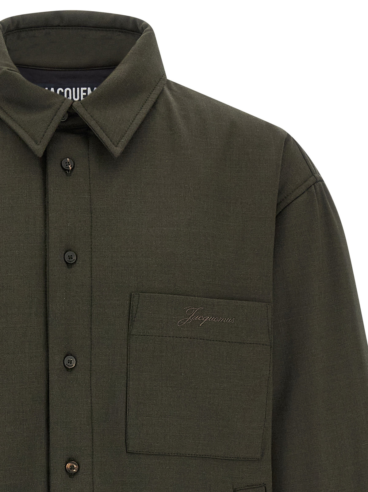 Jacquemus Zweifarbige Jacke aus reiner Schurwolle